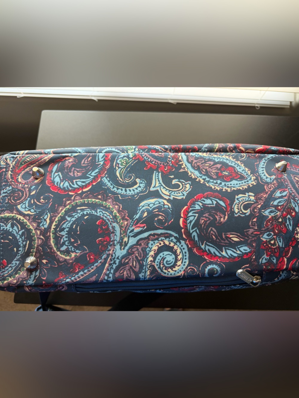 Chaps Richmond Park Paisley Carry  On Travel bag 19" - Picture 5 of 14